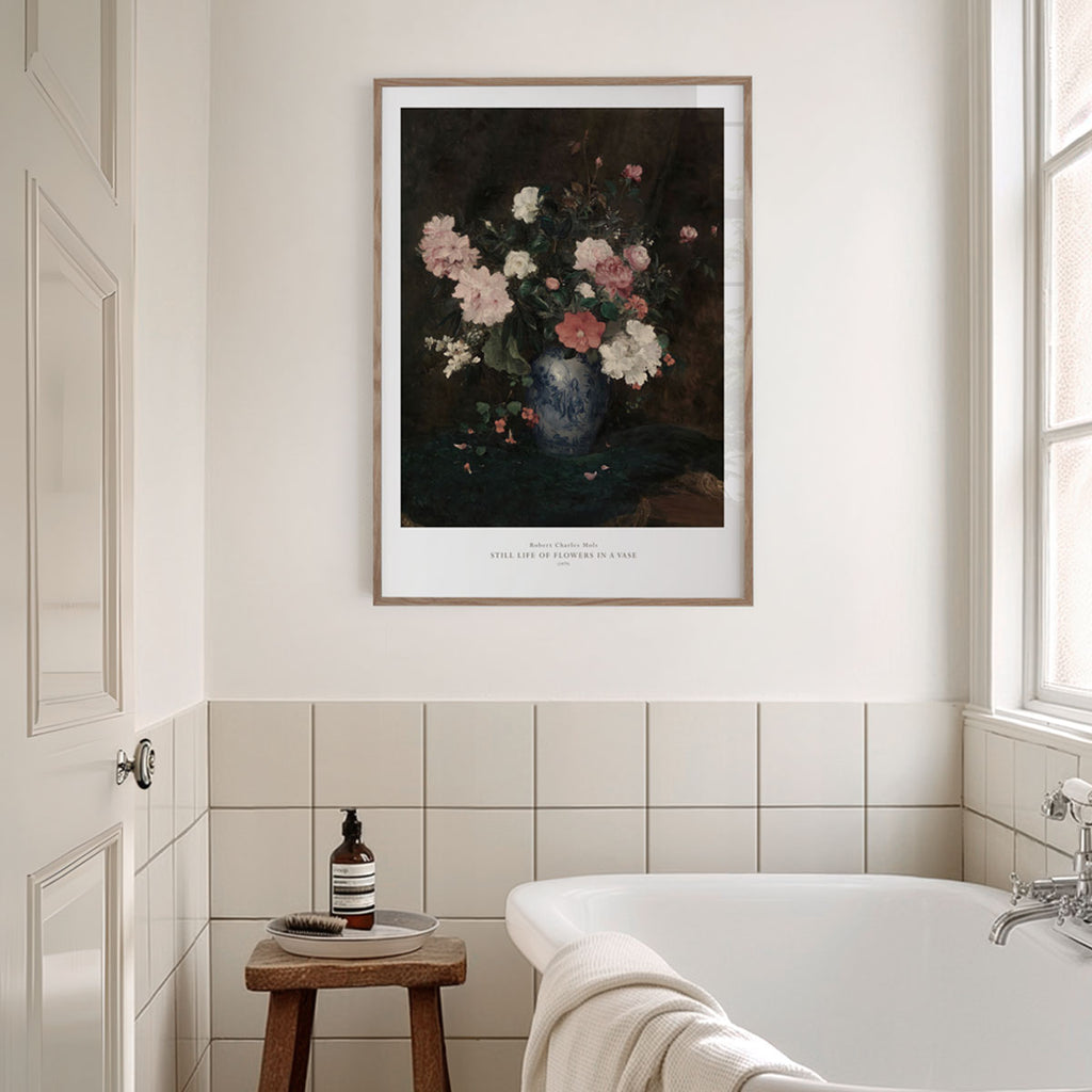 Antik – Still Life of Flowers in a Vase