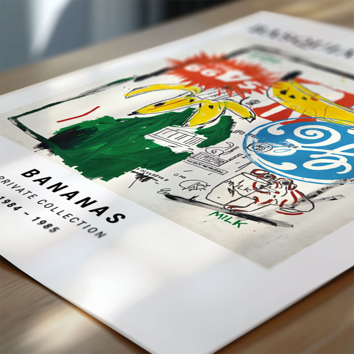 Basquiat und Warhol – Bananen