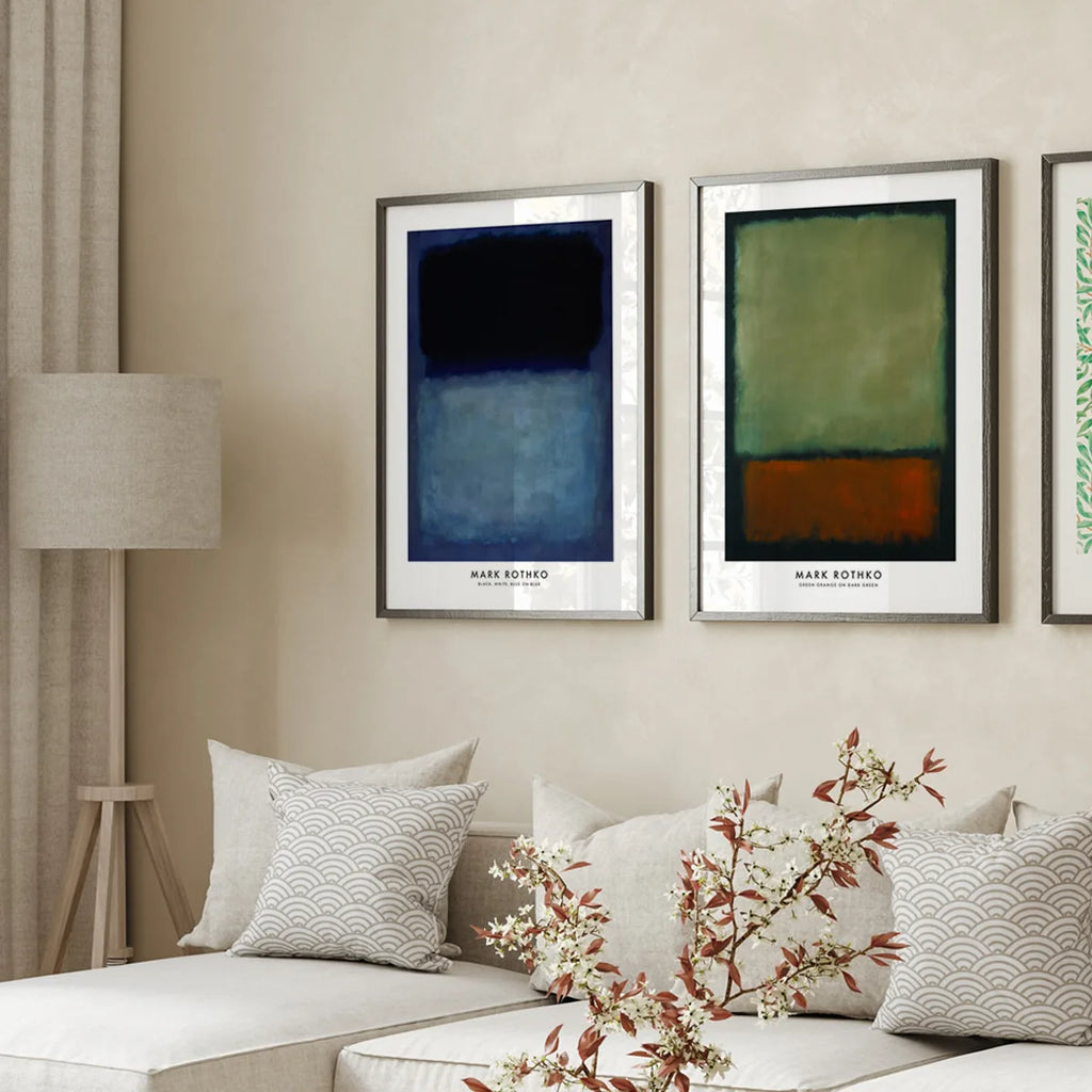 Mark Rothko – Grün, Orange, Dunkelgrün