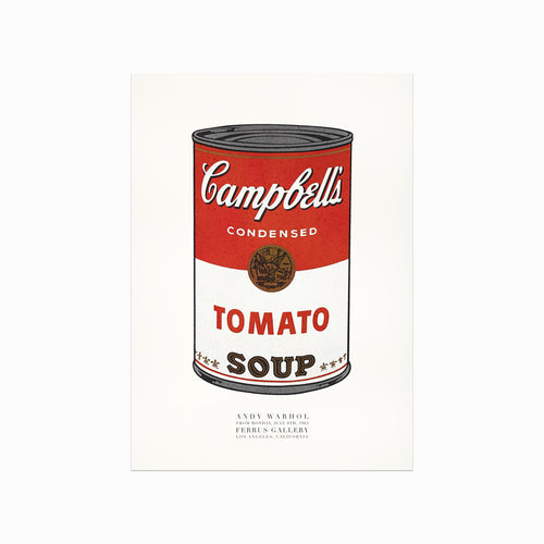 Andy Warhol – Campbell's Tomato Soup art poster