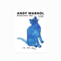 Andy Warhol – One Blue Pussy art poster