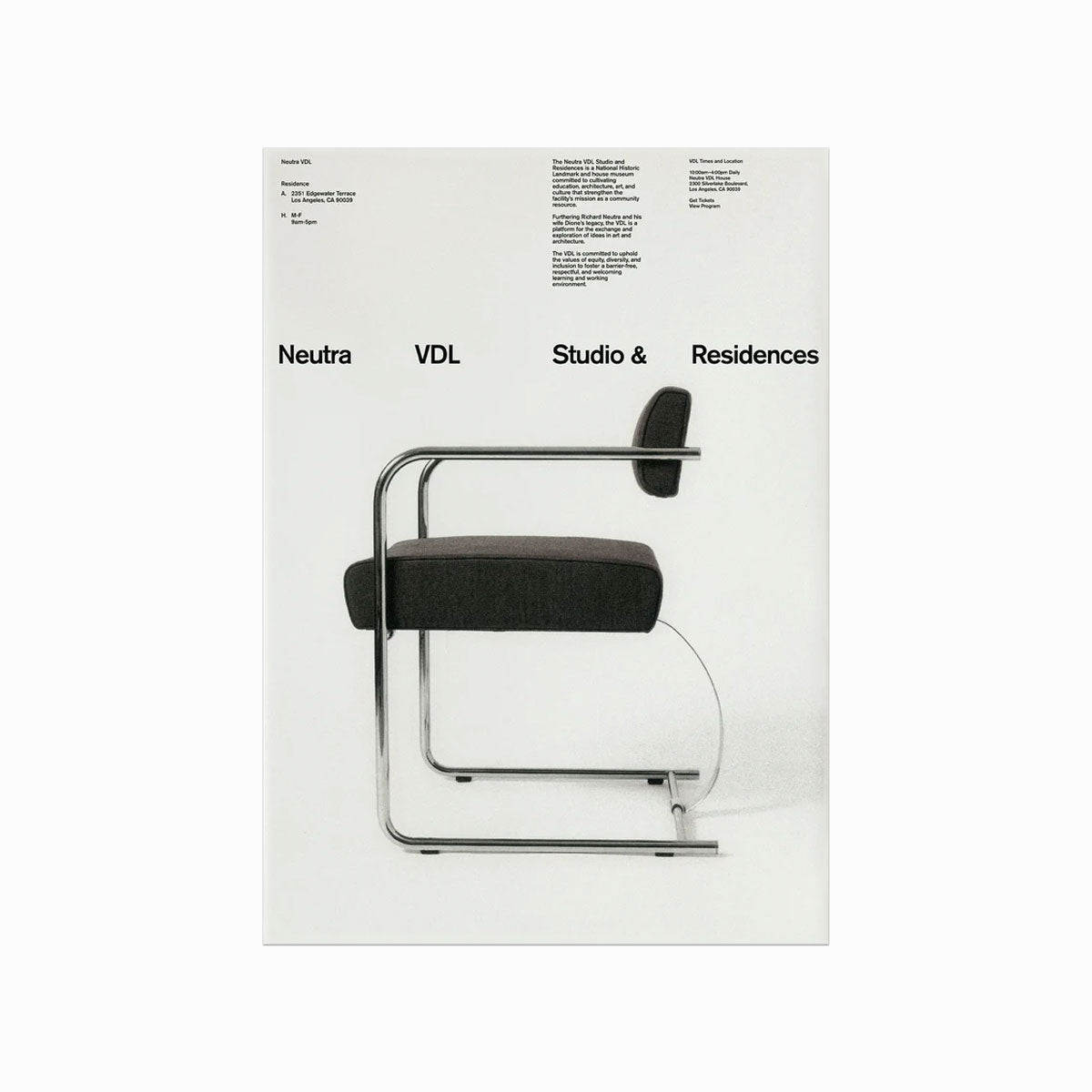Bauhaus – The Chair (Cantilever) art poster
