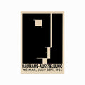 Bauhaus Exhibition Poster – Geometric Face