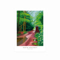 David Hockney – Arrival of spring art poster