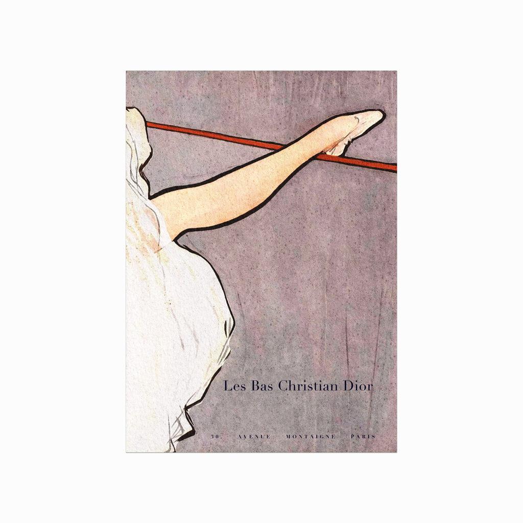 Fashion – Dior – Les Bas art poster