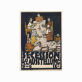 Egon Schiele – Secession 49, Exhibition 1918 art poster