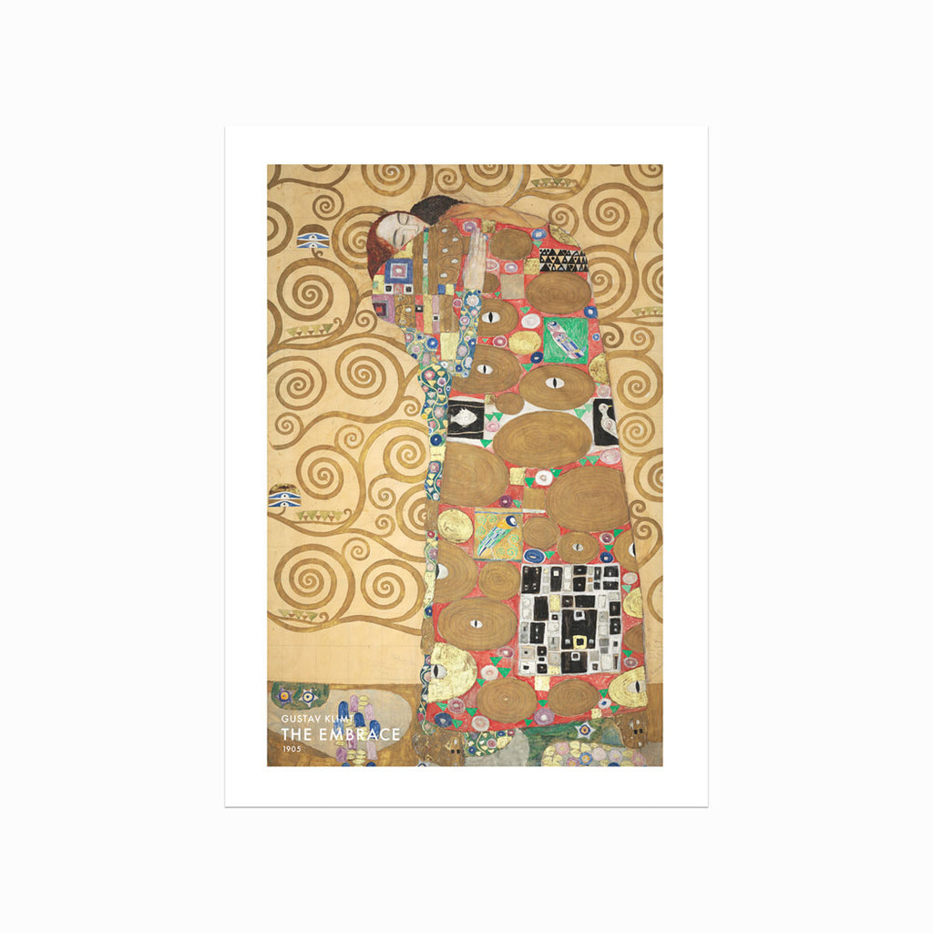 Gustav Klimt – The Embrace art poster