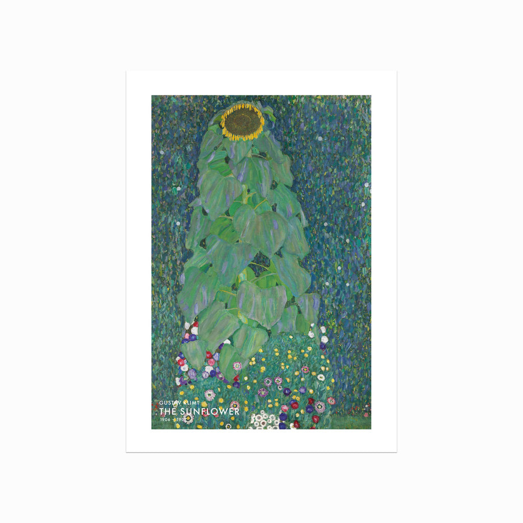 Gustav Klimt – The Sunflower art poster