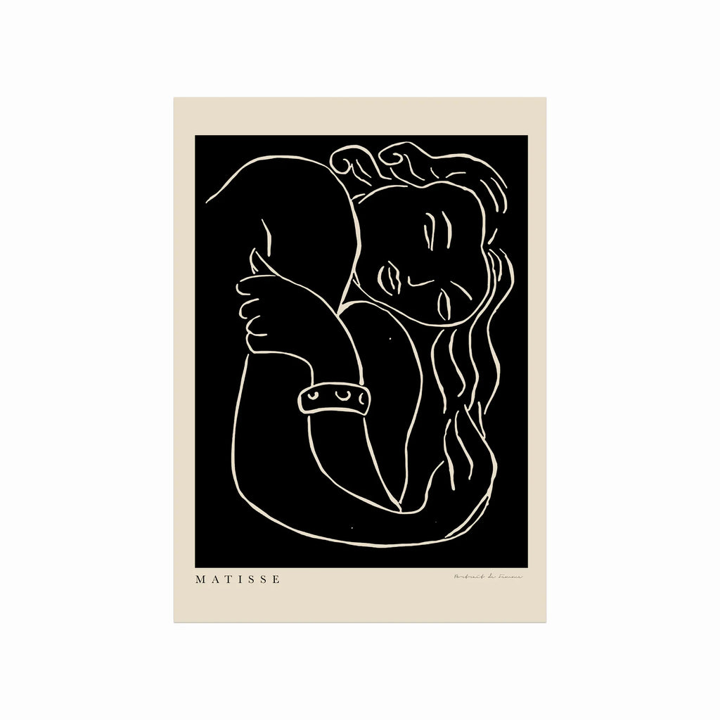 Henri Matisse – Portrait de Femme art poster
