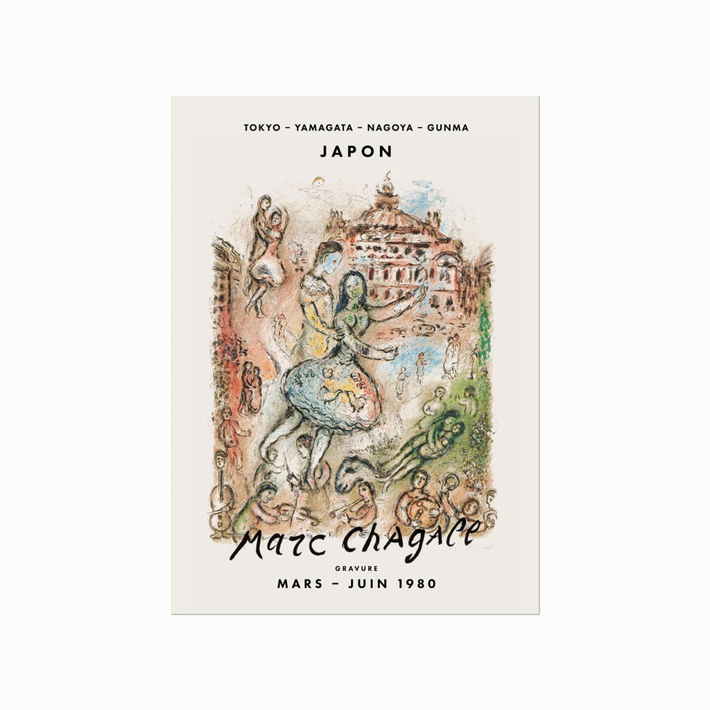Chagall – Gravure 01 (L'Opera) art poster
