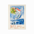 Marc Chagall – Nice Soleil Fleurs art poster
