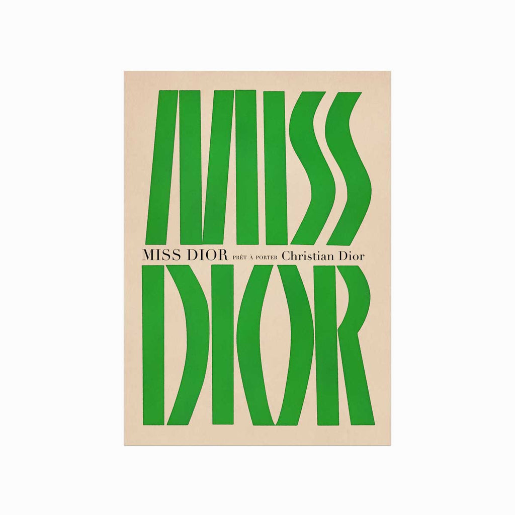 Fashion – Miss Dior 01 art poster