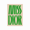 Fashion – Miss Dior 01 art poster