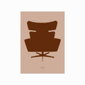 Arne Jacobsen – The Ox Chair art poster