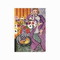 Henri Matisse – Robe violette et Anémones art poster