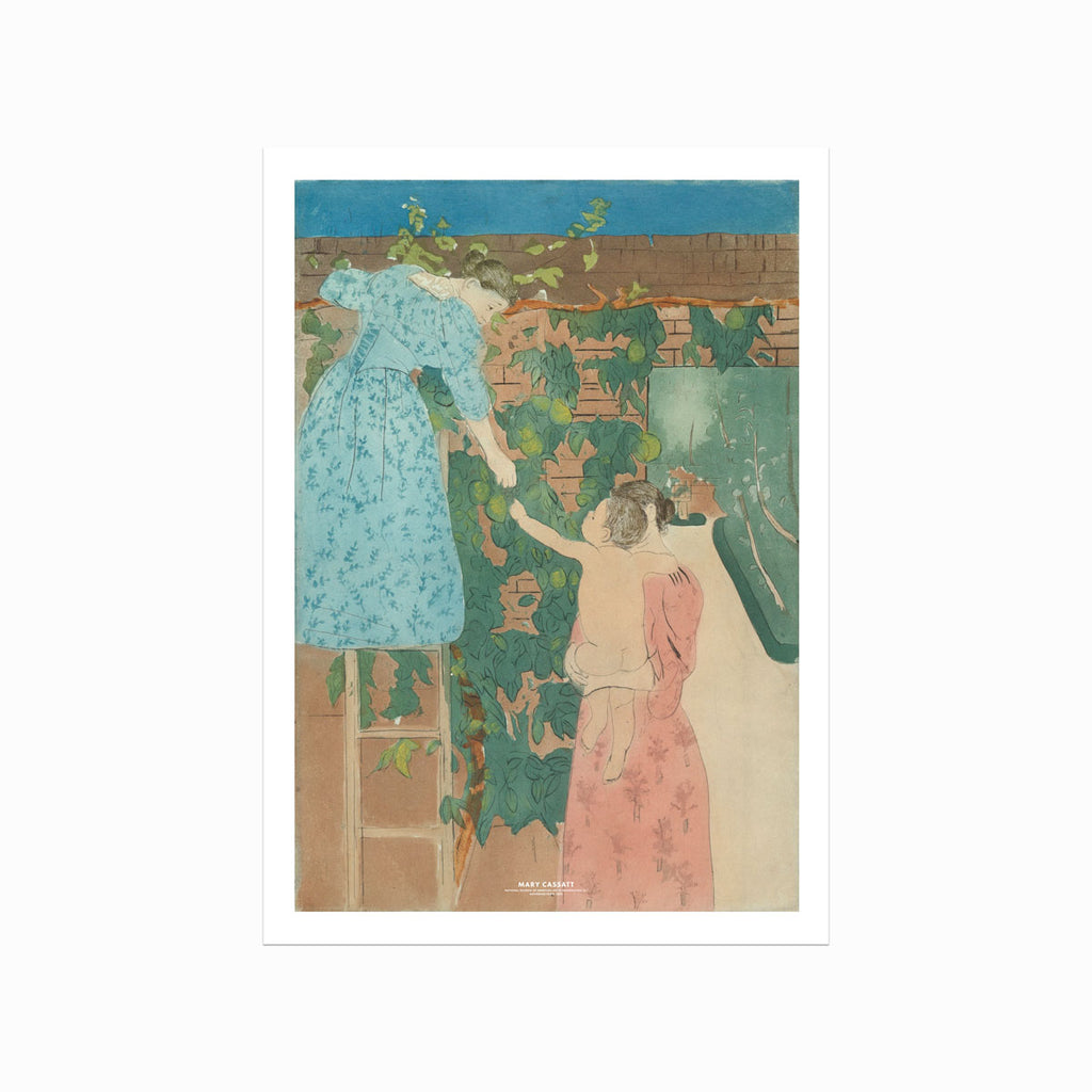 Mary Cassatt – Gathering Food art poster