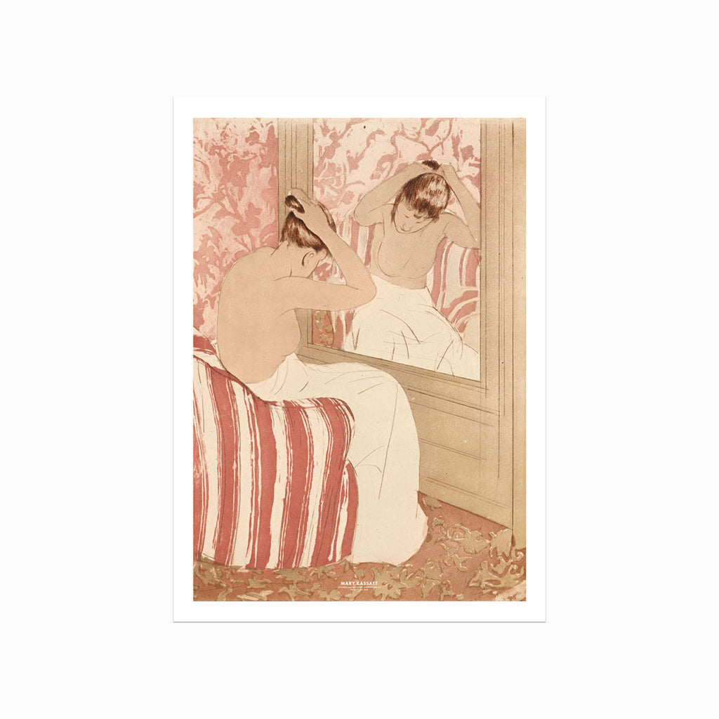Mary Cassatt – The Coiffure art poster