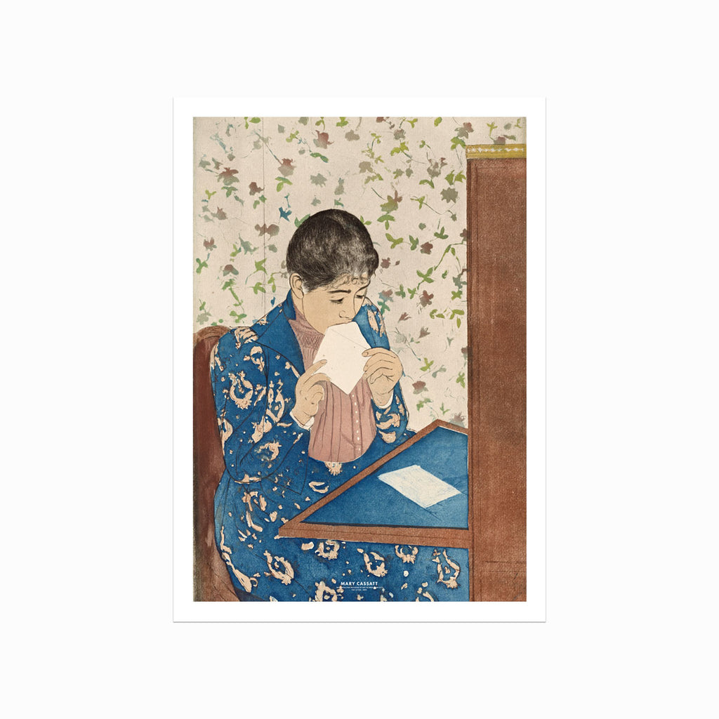 Mary Cassatt – The Letter art poster