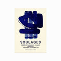 Soulages 01 (Le Musée dynamique de Dakar) art poster