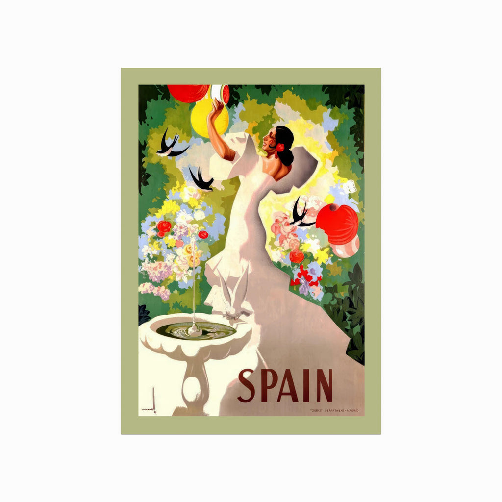 Retro – Spain art poster