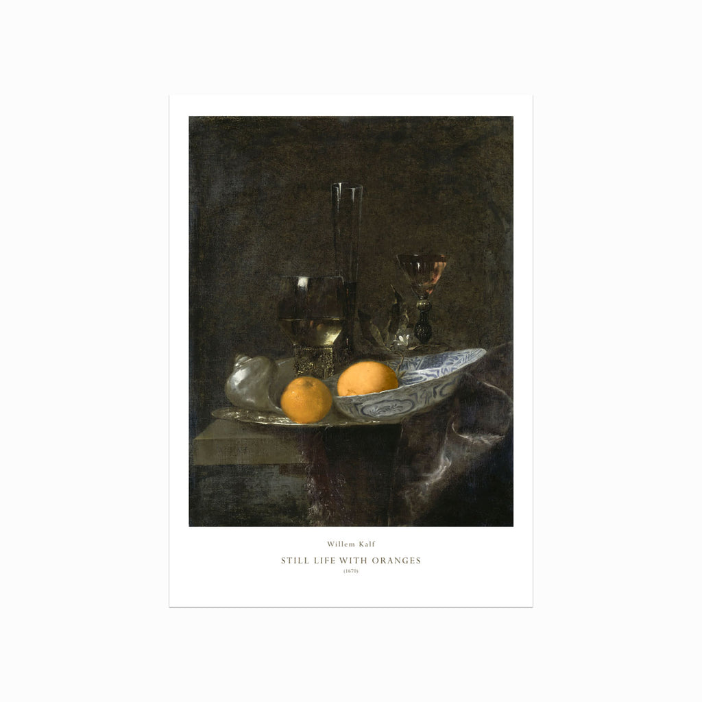 Antik – Still Life with Oranges art poster