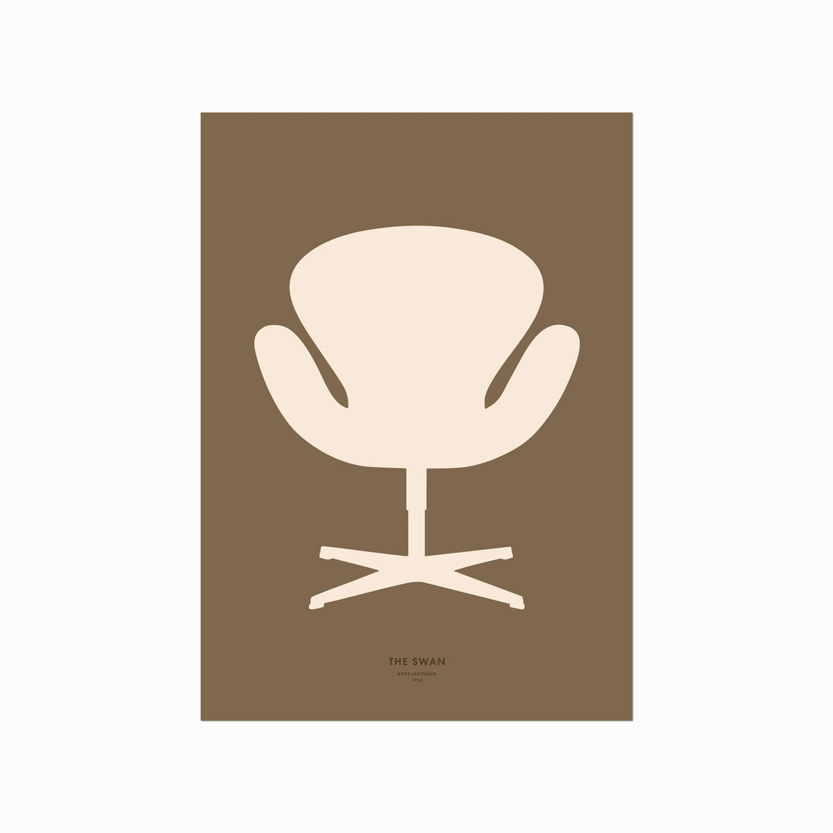 Arne Jacobsen – The Swan art poster