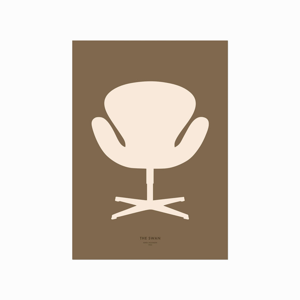 Arne Jacobsen – The Swan art poster