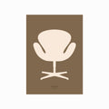 Arne Jacobsen – The Swan art poster