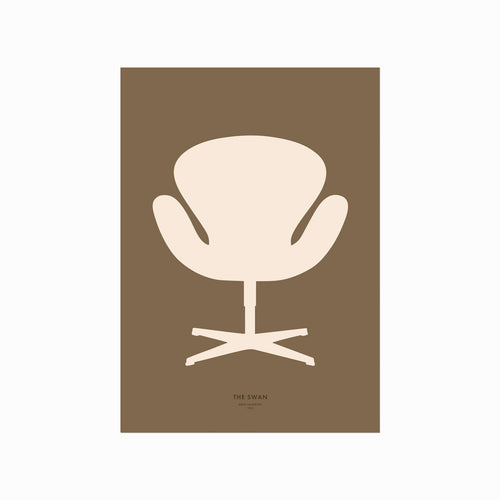 Arne Jacobsen – The Swan art poster