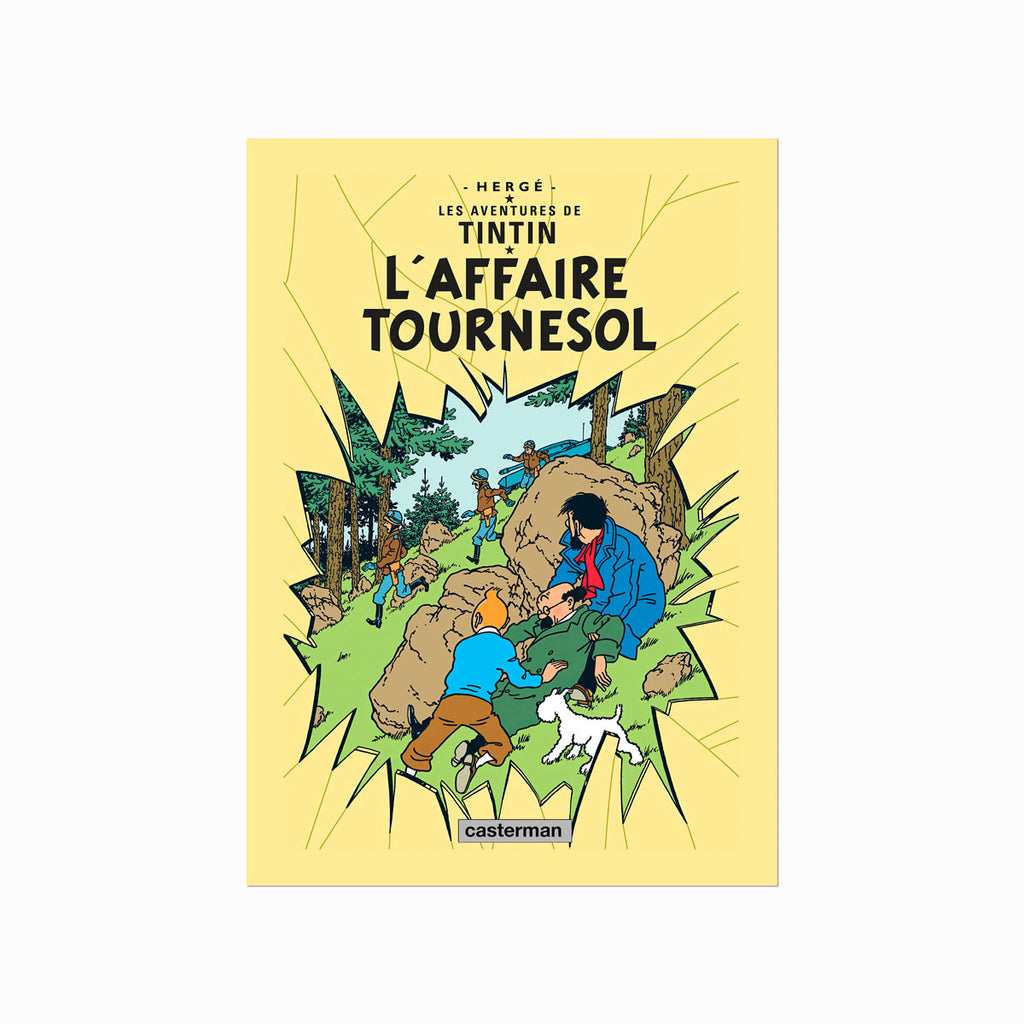 Tintin – L'Affaire Tournesol (1956) art poster