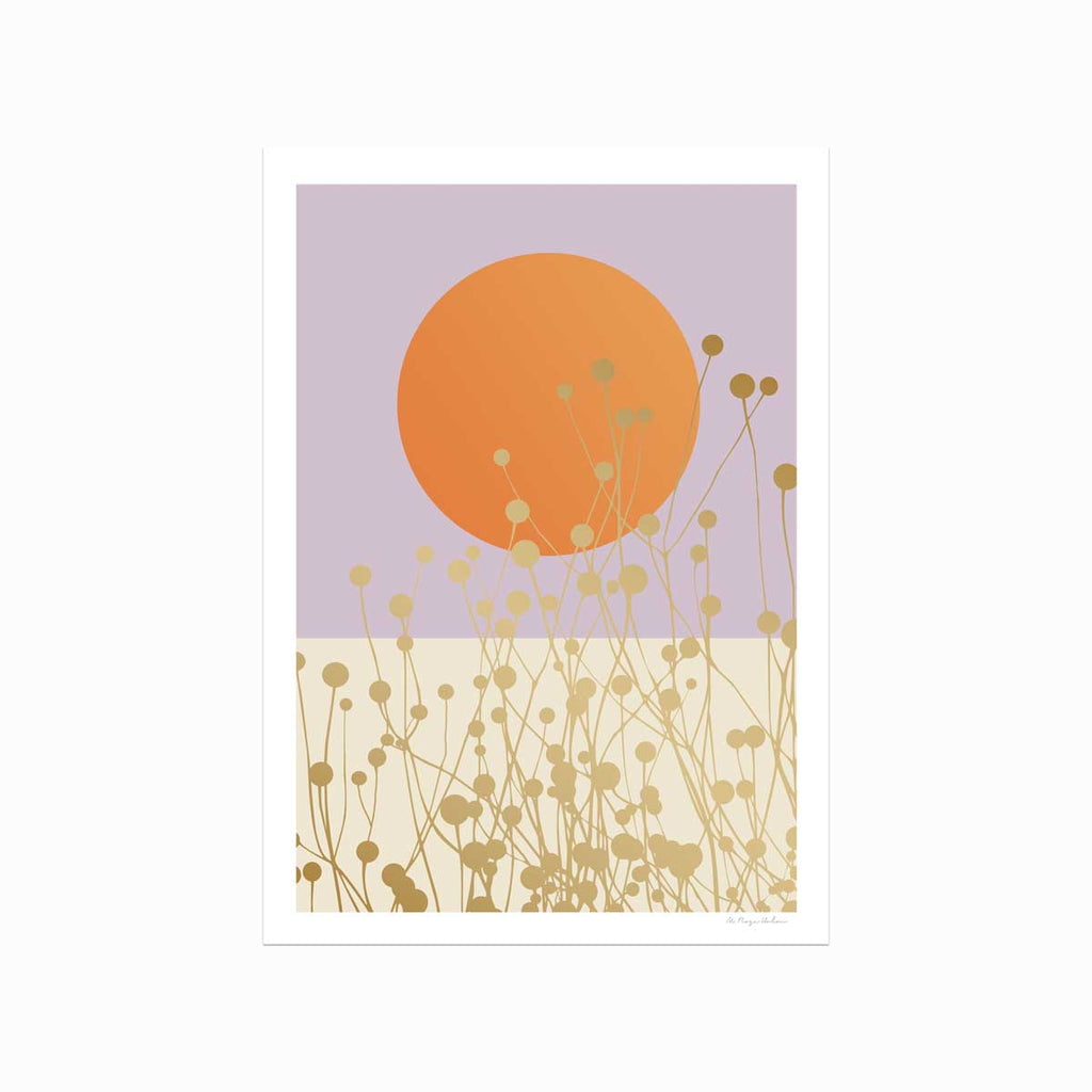 Blood Moon art poster