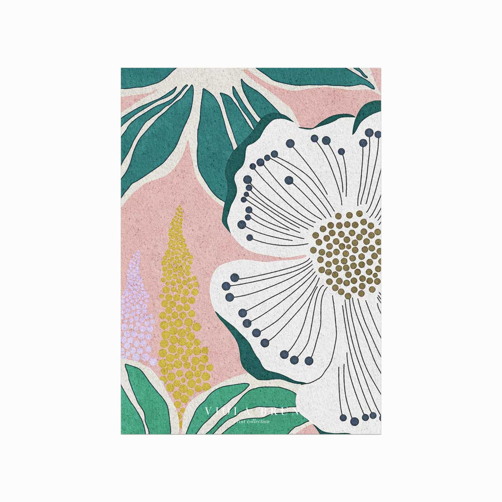 Bloom – Dusty Rose art poster
