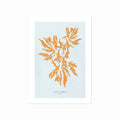 Corals (Burnt Sienna) art poster