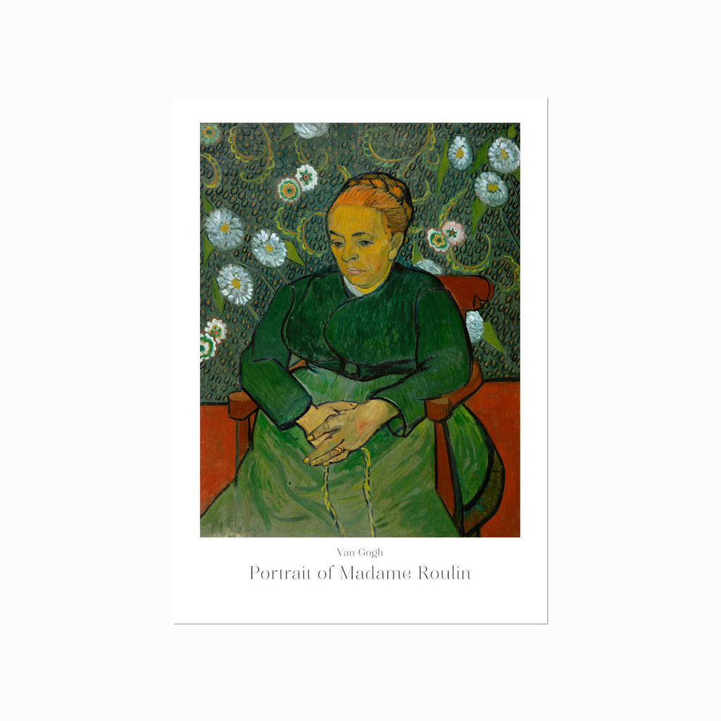 Van Gogh – Portrait of Madame Roulin art poster
