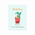 Bloody Mary – Cocktail Recipe Poster