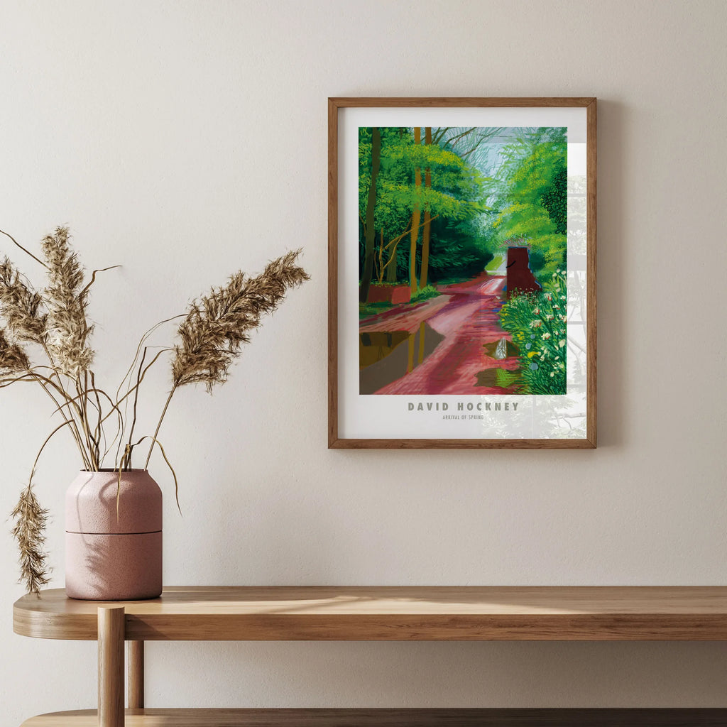 David Hockney – Arrival of spring