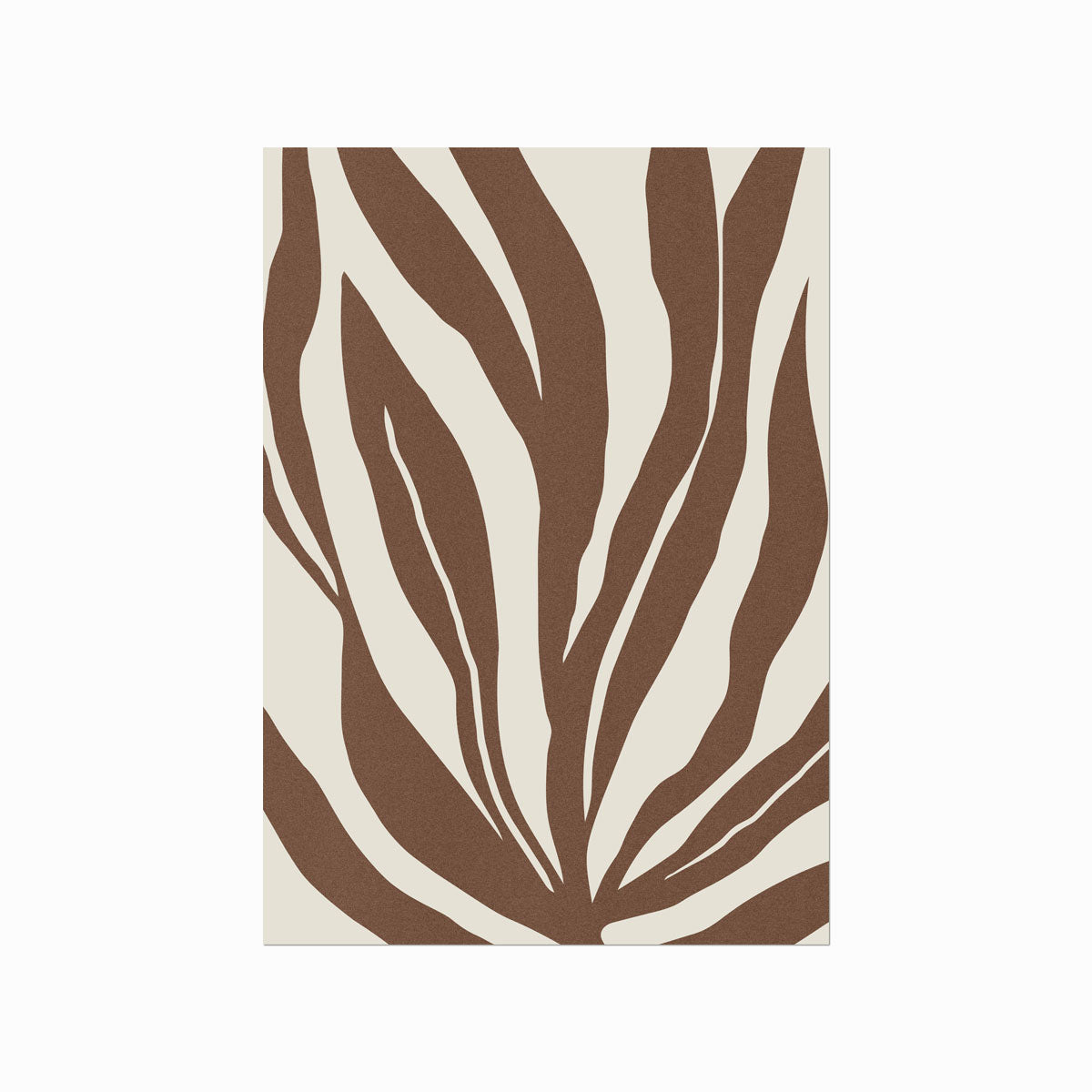 Abstract Boanical art poster