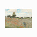 Claude Monet – The Poppy Field near Argenteuil art poster