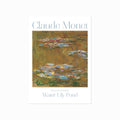 Claude Monet – Water Lily Pond art poster