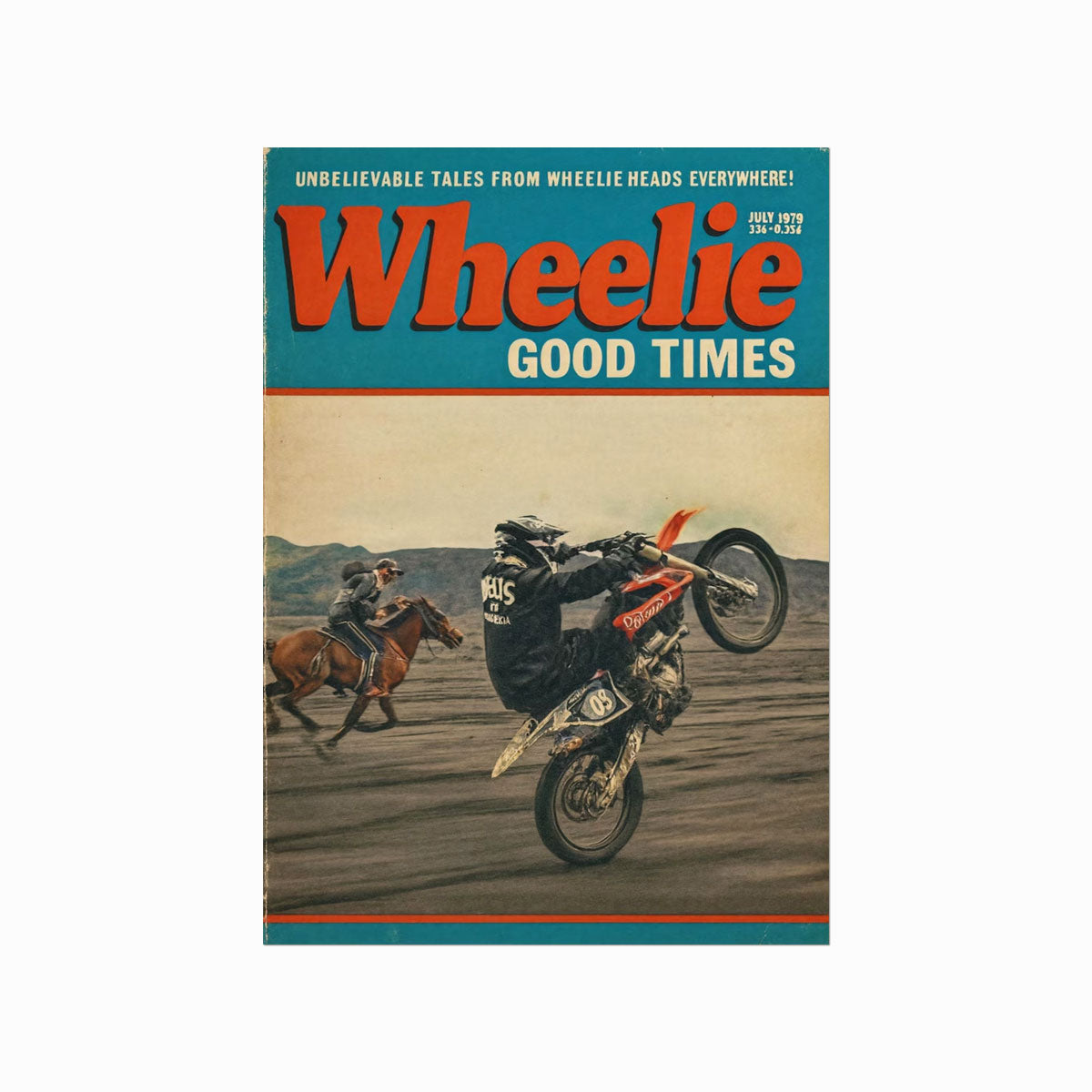 Dirt Bike art poster