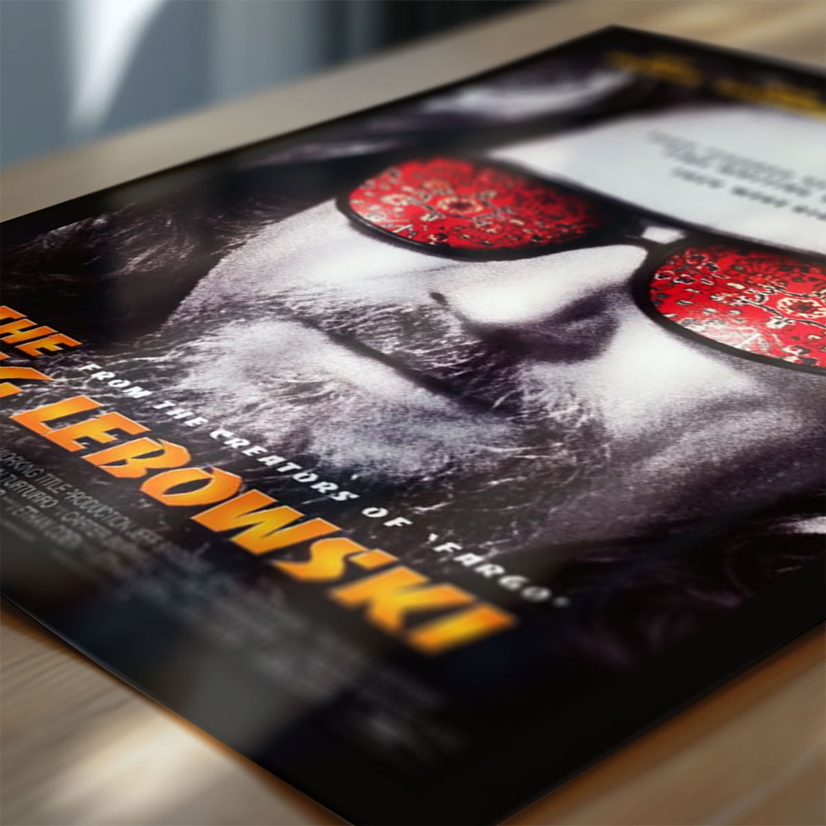 The Big Lebowski movie poster detail