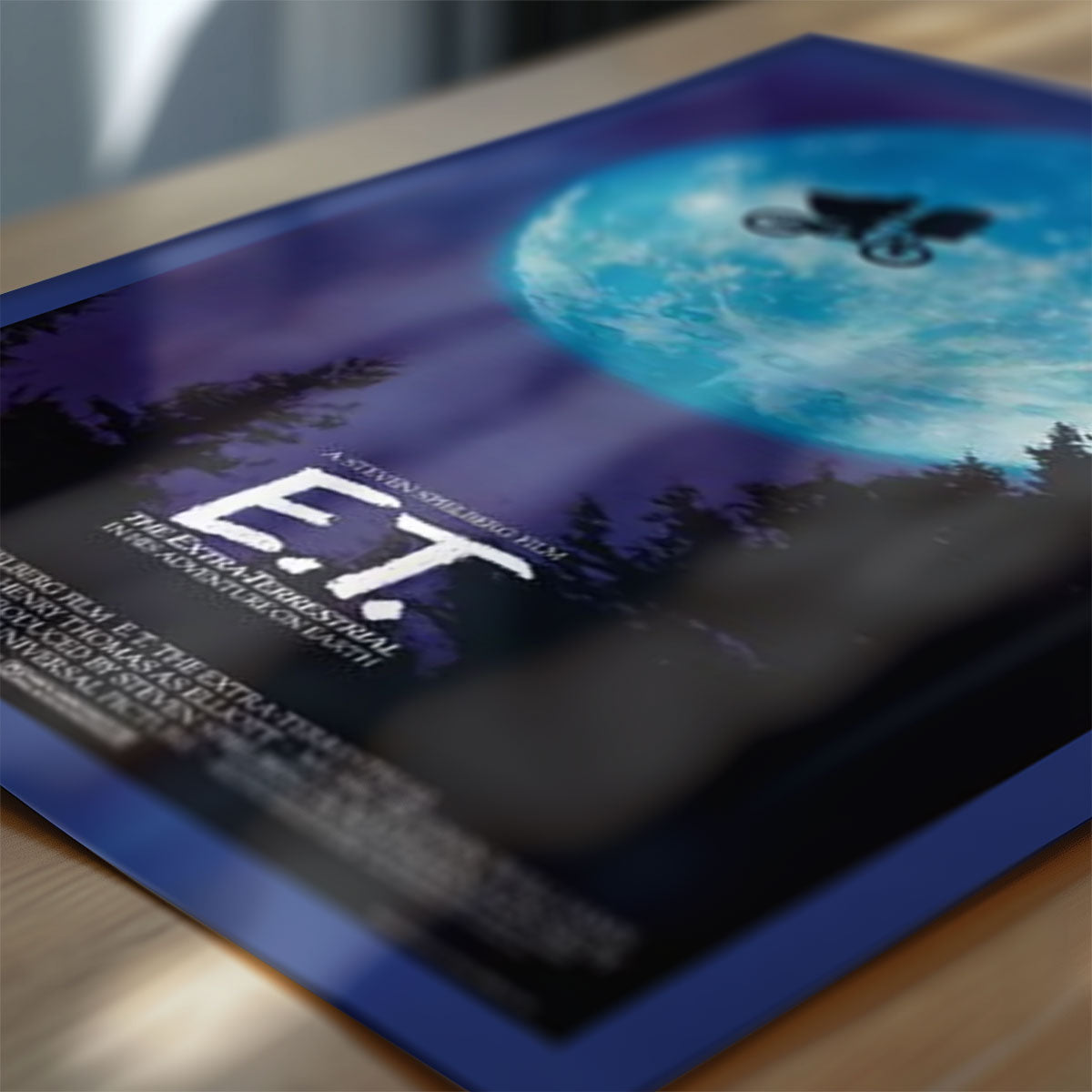 E.T. movie poster detail