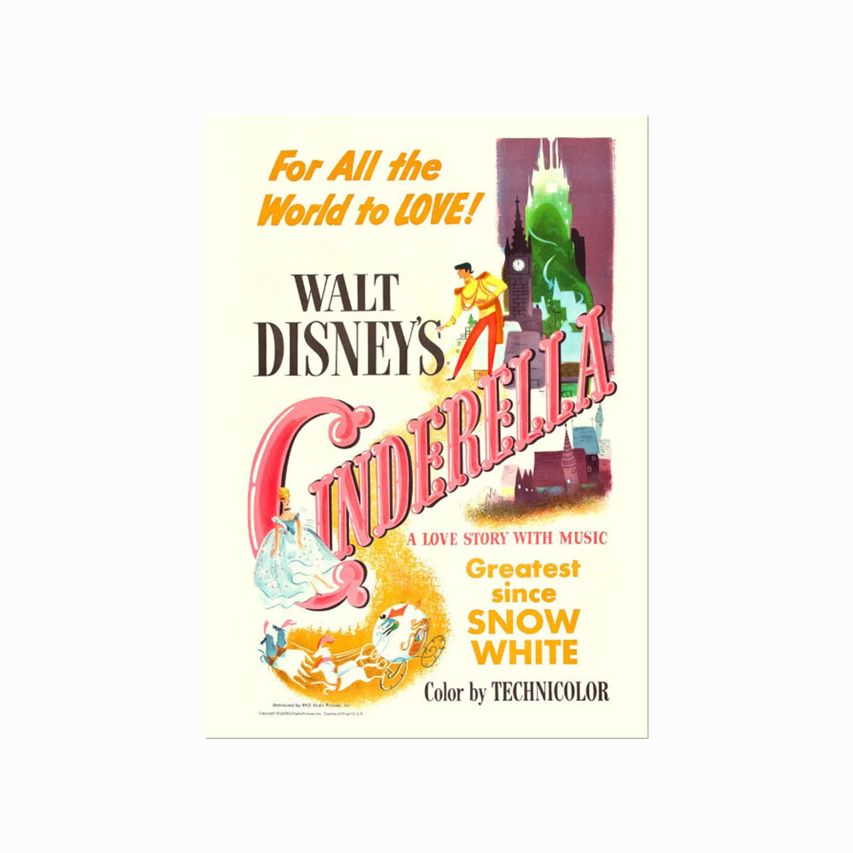 Cinderella (1950) movie poster