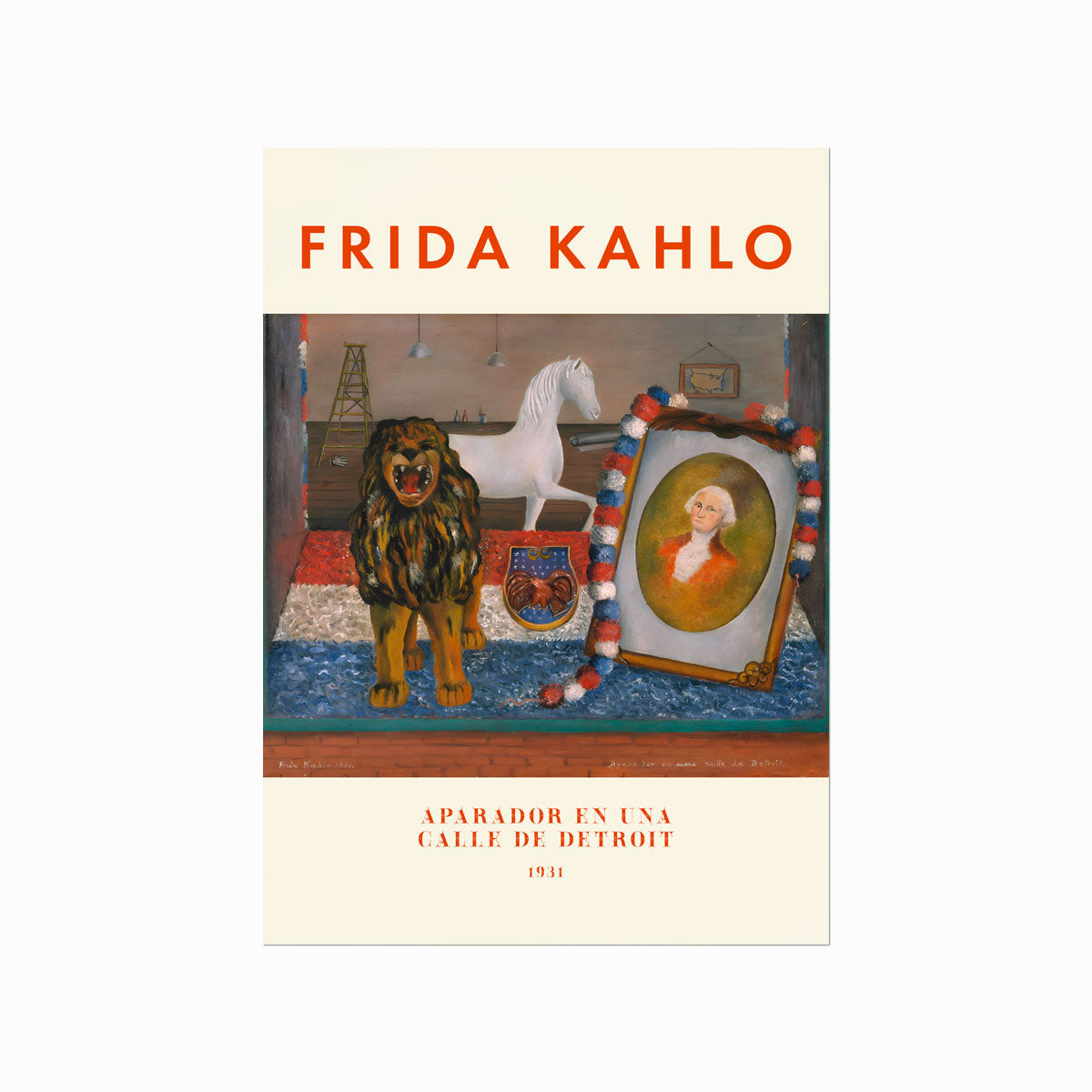 Frida Kahlo – Aparador en una Calle de Detroit