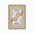 Folklore Horses Kunstposter