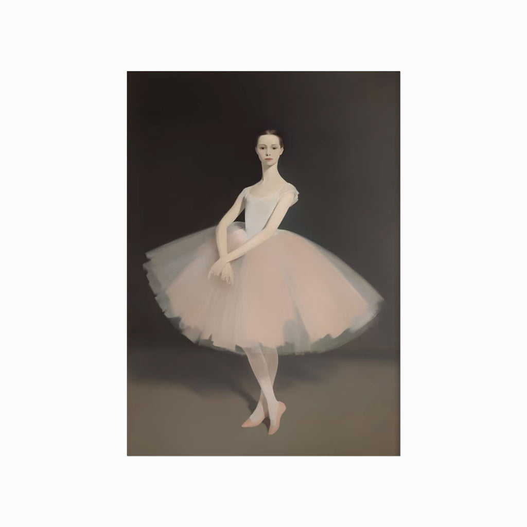 Graceful Ballerina art poster