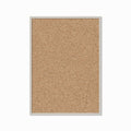 Cork Notice Board – Cashmere Gray Frame