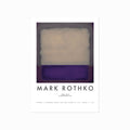 Mark Rothko (Violet, Grey) art poster