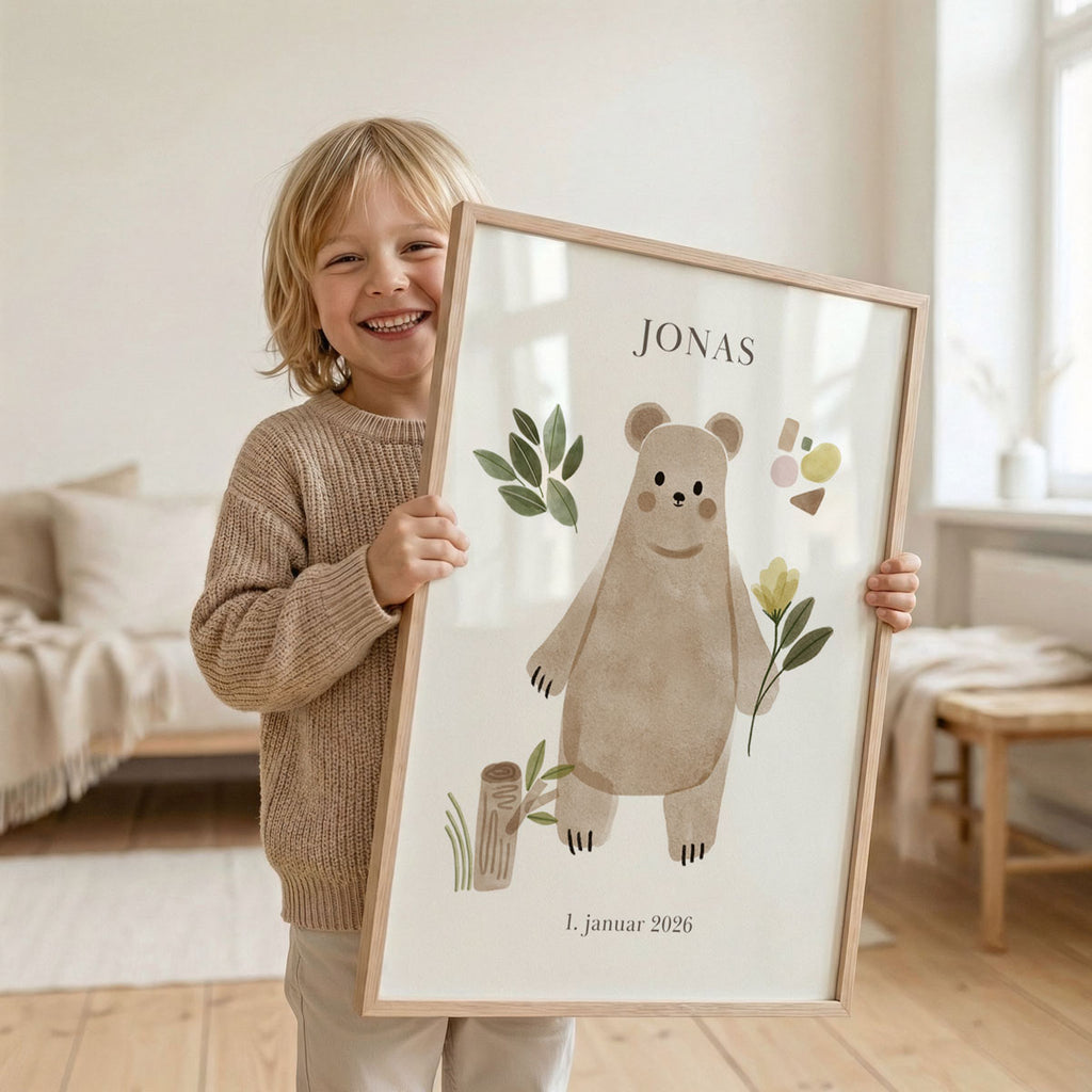 Name Poster – Bear