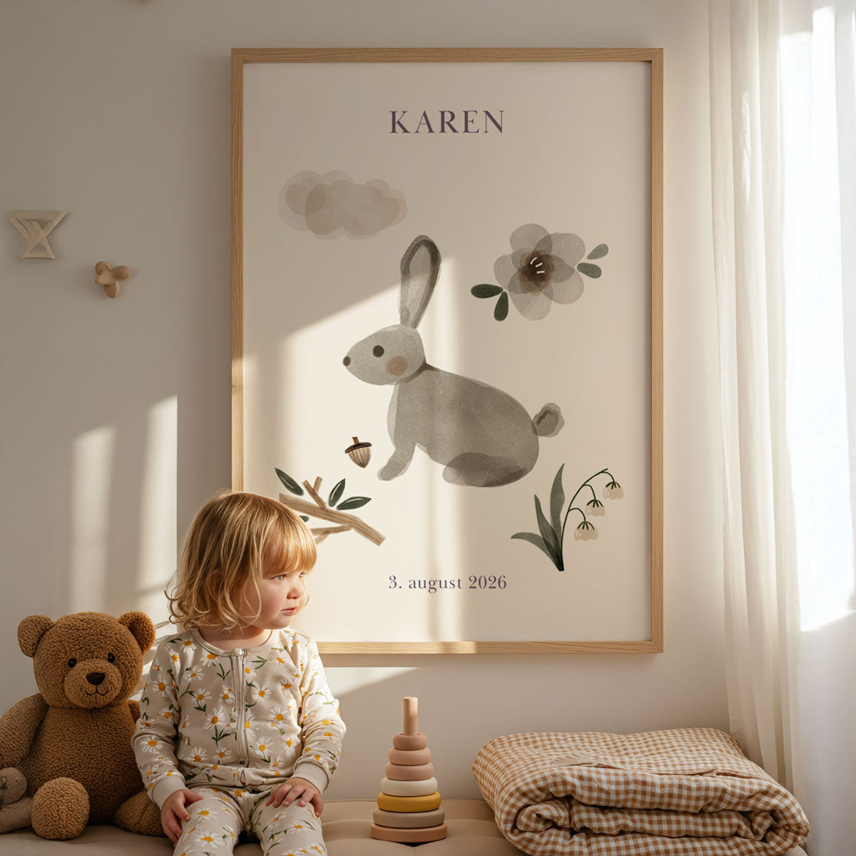 Name Poster – Rabbit